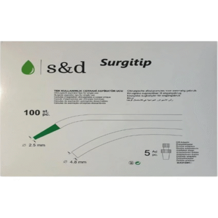 Cerrahi Sakşın Ucu Steril 100 Lü