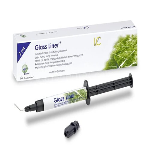 glass-liner Glass Liner Radyopak ve Işıkla Sertleşen Akışkan Cam İonomer Kaide Maddesi 1x2gr - Görsel 1