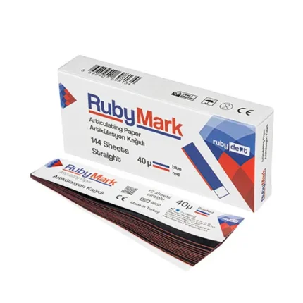 RubyMark Düz Artikülasyon Kagidi 80 Micron