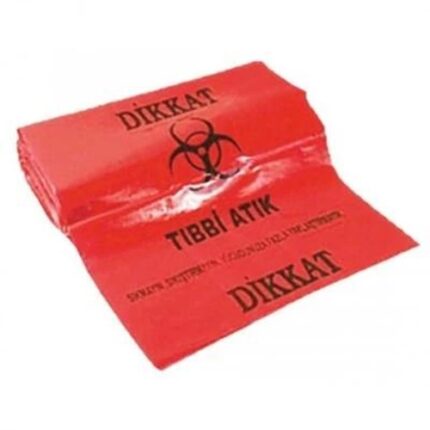 Tıbbi Atık Poşeti Büyük Boy 10'Lu